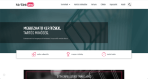 kerítés webshop kerítésland